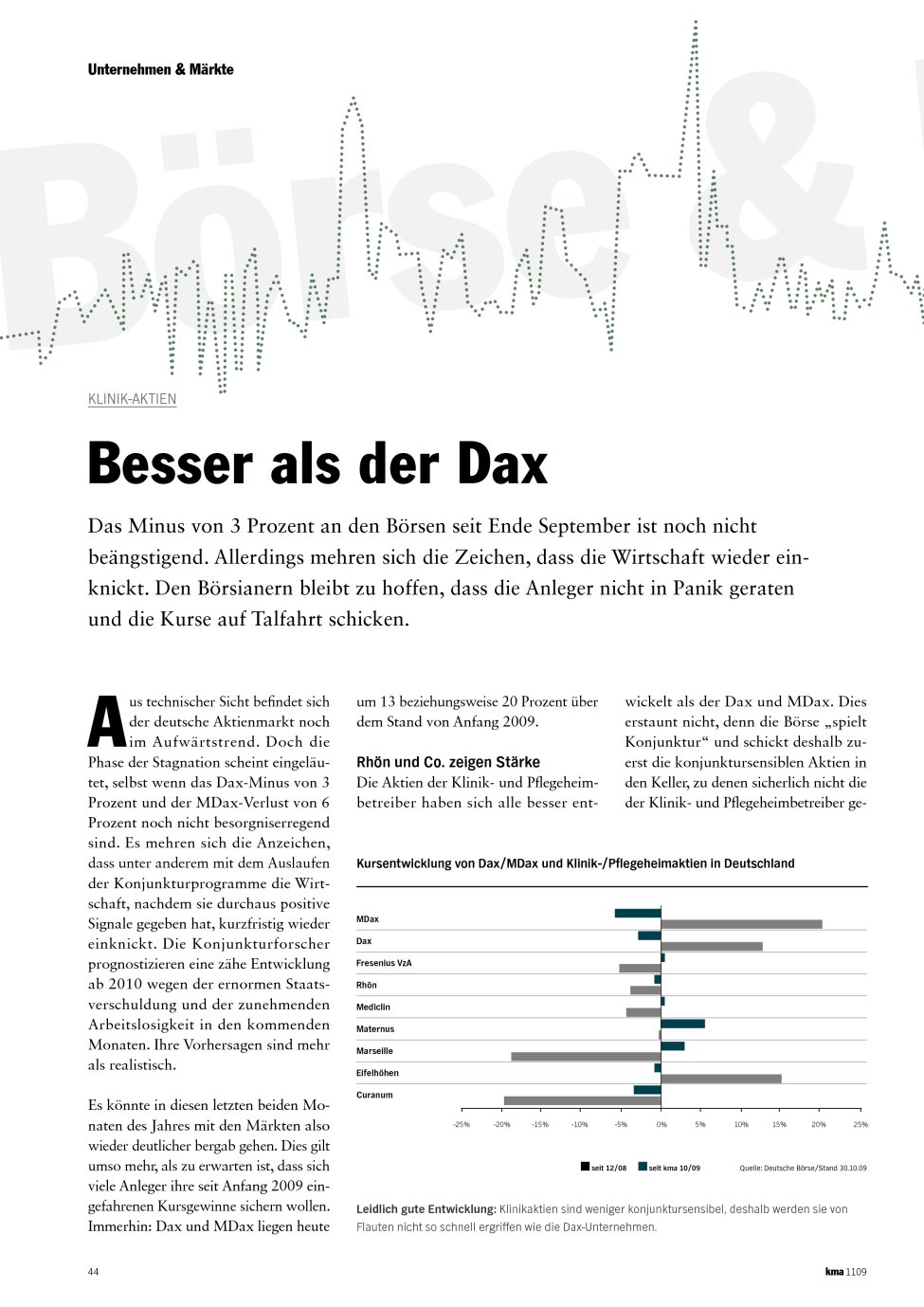 Vorschauseite 1: Besser als der Dax