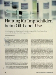 Vorschauseite 1: Haftung für Impfschäden beim Off-Label-Use
