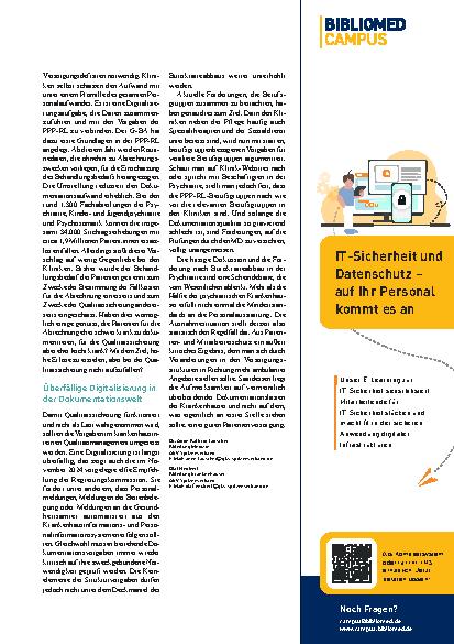 Vorschauseite 4: Qualitätssicherung Pauschale Bürokratiedebatten führen in die Irre