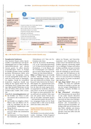 Vorschauseite 2: Sprachförderung mit Künstlicher Intelligenz (KI) – Praxisideen für Unterricht und Therapie