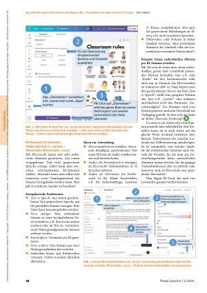 Vorschauseite 3: Sprachförderung mit Künstlicher Intelligenz (KI) – Praxisideen für Unterricht und Therapie