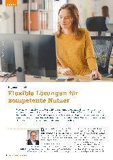 Vorschauseite 1: Ergonomie im Büro: Flexible Lösungen für kompetente Nutzer