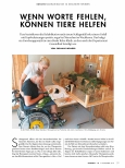 Vorschauseite 1: Wenn Worte fehlen, können Tiere helfen