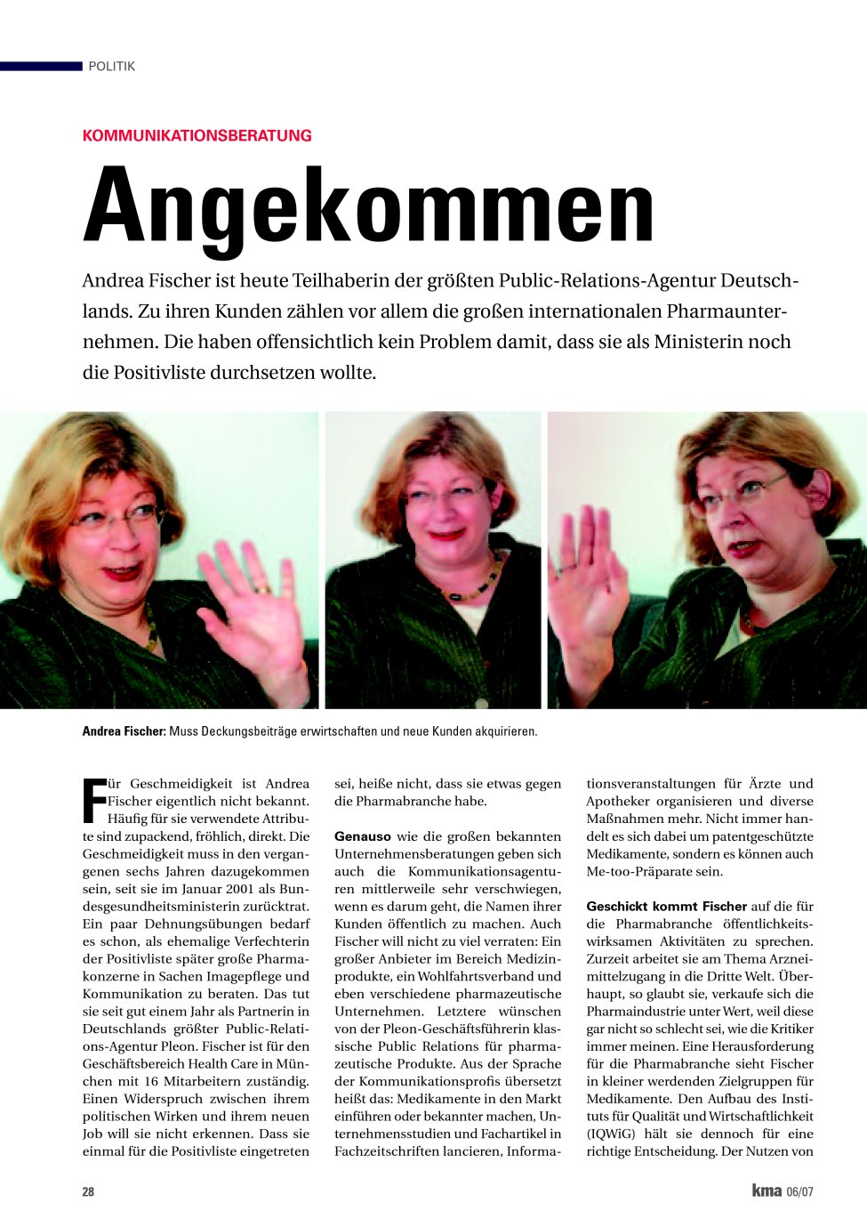 Vorschauseite 1: Angekommen
