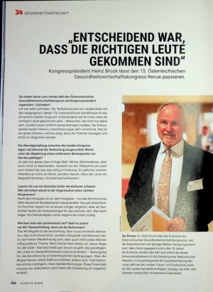 Vorschauseite 1: " Entscheidend war, dass die richtigen Leute gekommen sind "