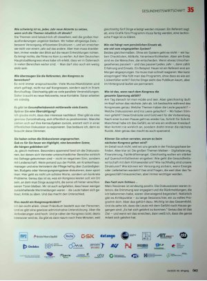 Vorschauseite 2: " Entscheidend war, dass die richtigen Leute gekommen sind "