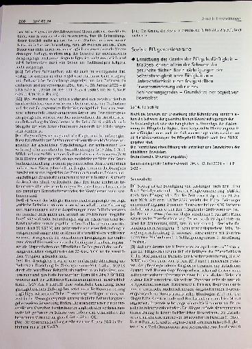 Vorschauseite 1: Soziale Pflegeversicherung