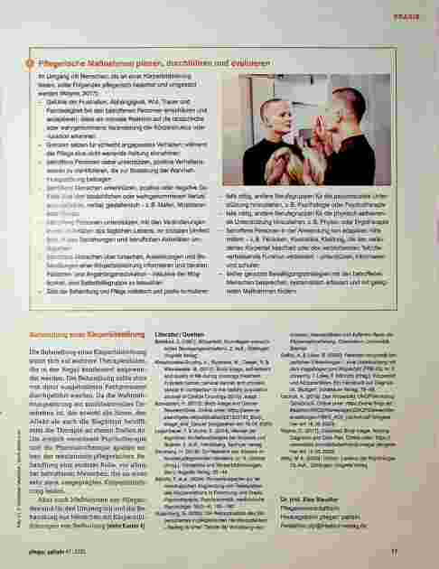 Vorschauseite 4: Wenn der Körper sich fremd anfühlt: Körperbildstörungen bei Menschen in der Palliative Care