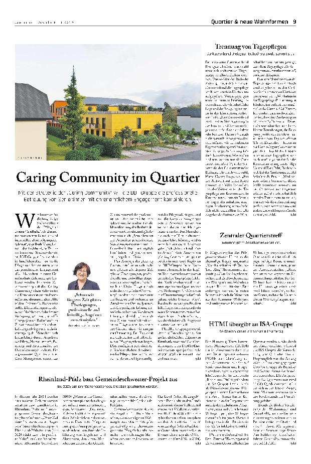 Vorschauseite 1: Caring Community im Quartier
