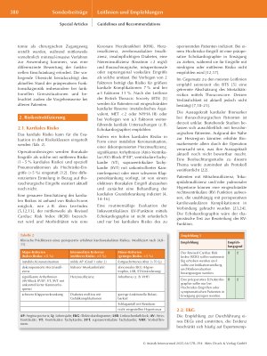 Vorschauseite 3: Die präoperative Evaluation erwachsener thoraxchirurgischer Patientinnen und Patienten mit onkologisch resektablen Lungentumoren – eine gemeinsame Empfehlung der DGAI, DGT und DGP