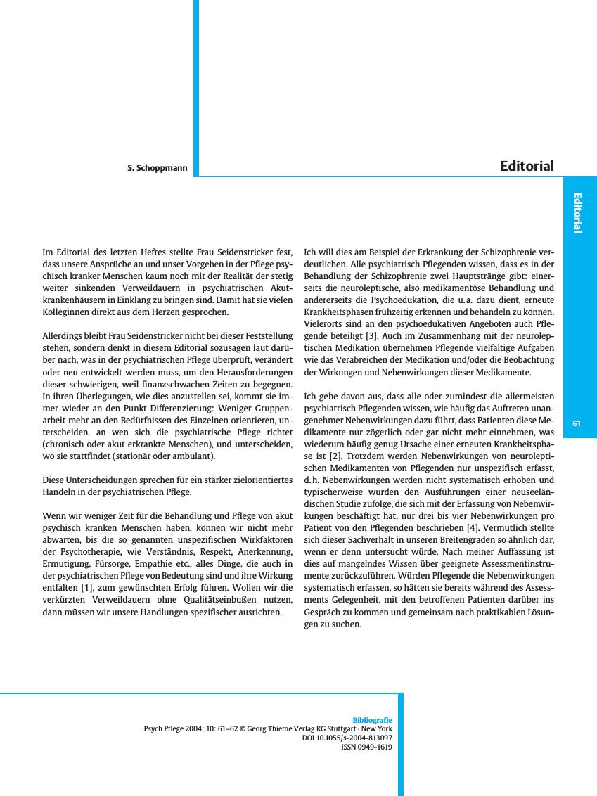 Vorschauseite 1: Editorial