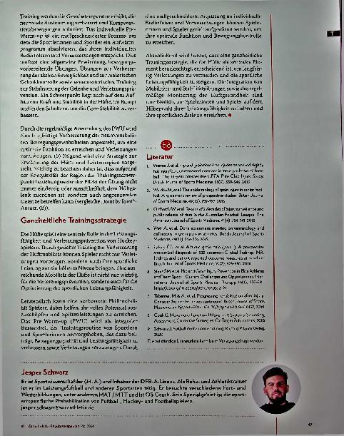 Vorschauseite 4: Unlocking Performance: Optimale Beweglichkeit der Hüfte für Prävention und Leistungssteigerung im Spielsport