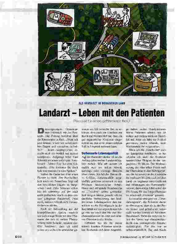 Vorschauseite 1: Landarzt - Leben mit den Patienten