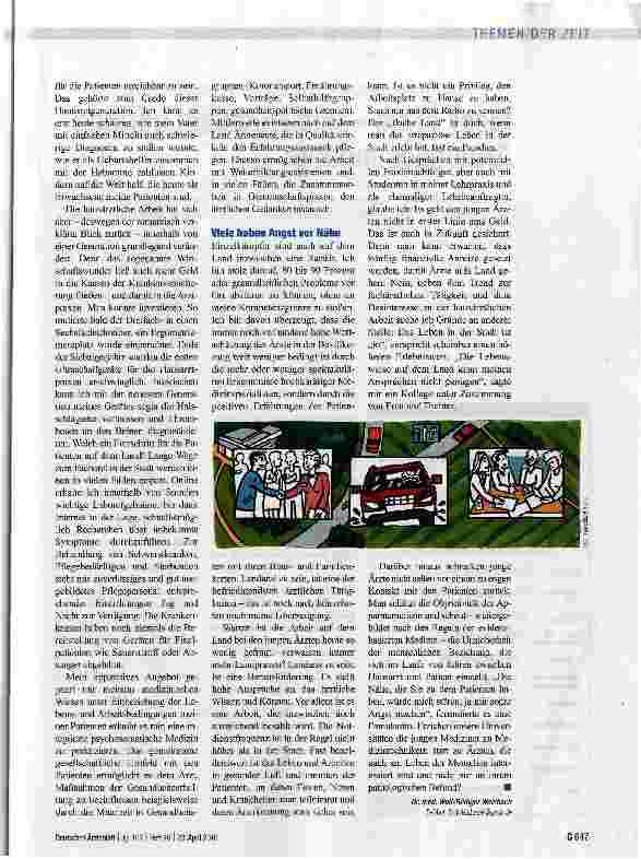 Vorschauseite 2: Landarzt - Leben mit den Patienten