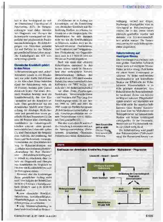 Vorschauseite 2: Bessere Vernetzung notwendig