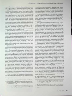 Vorschauseite 5: Beteiligungsrecht bei Einführung eines neuen E-Mail-Systems