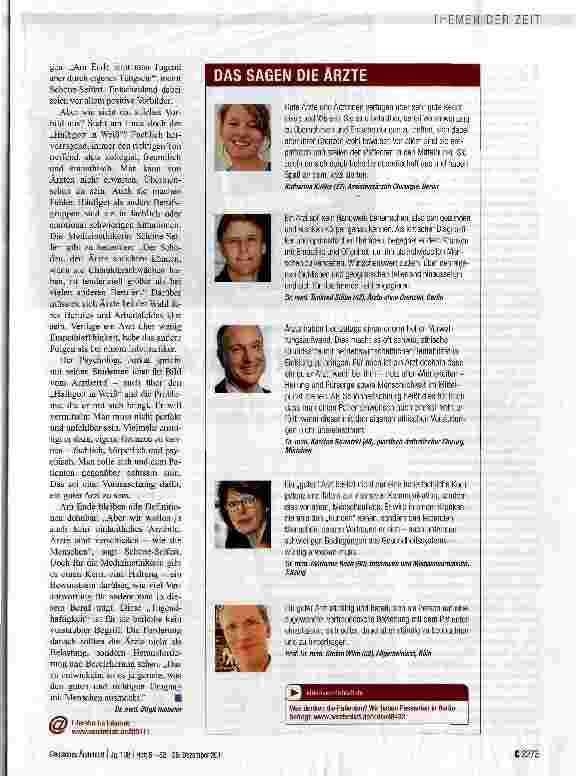 Vorschauseite 4: Was ist ein „guter Arzt?