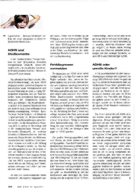Vorschauseite 3: Dabei bleiben ist das Problem