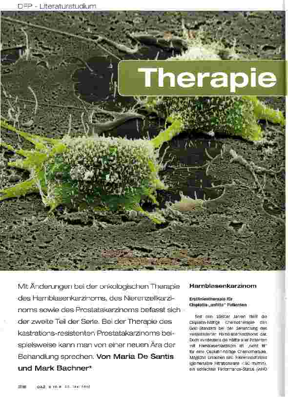 Vorschauseite 1: Therapie von Malignomen