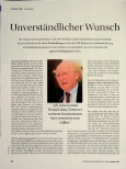Vorschauseite 1: Unverständlicher Wunsch