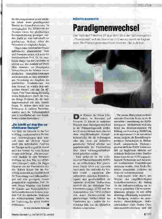 Vorschauseite 1: Paradigmenwechsel