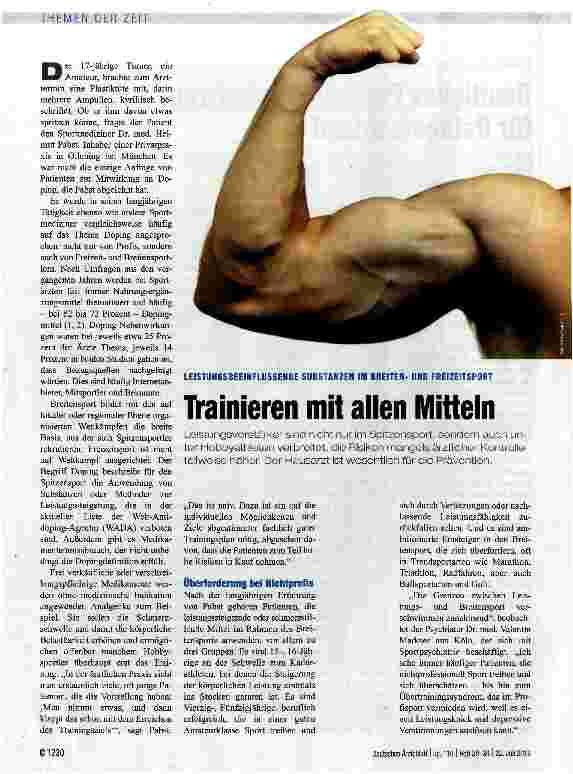 Vorschauseite 1: Trainieren mit allen Mitteln