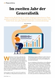 Vorschauseite 1: Im zweiten Jahr der Generalistik.