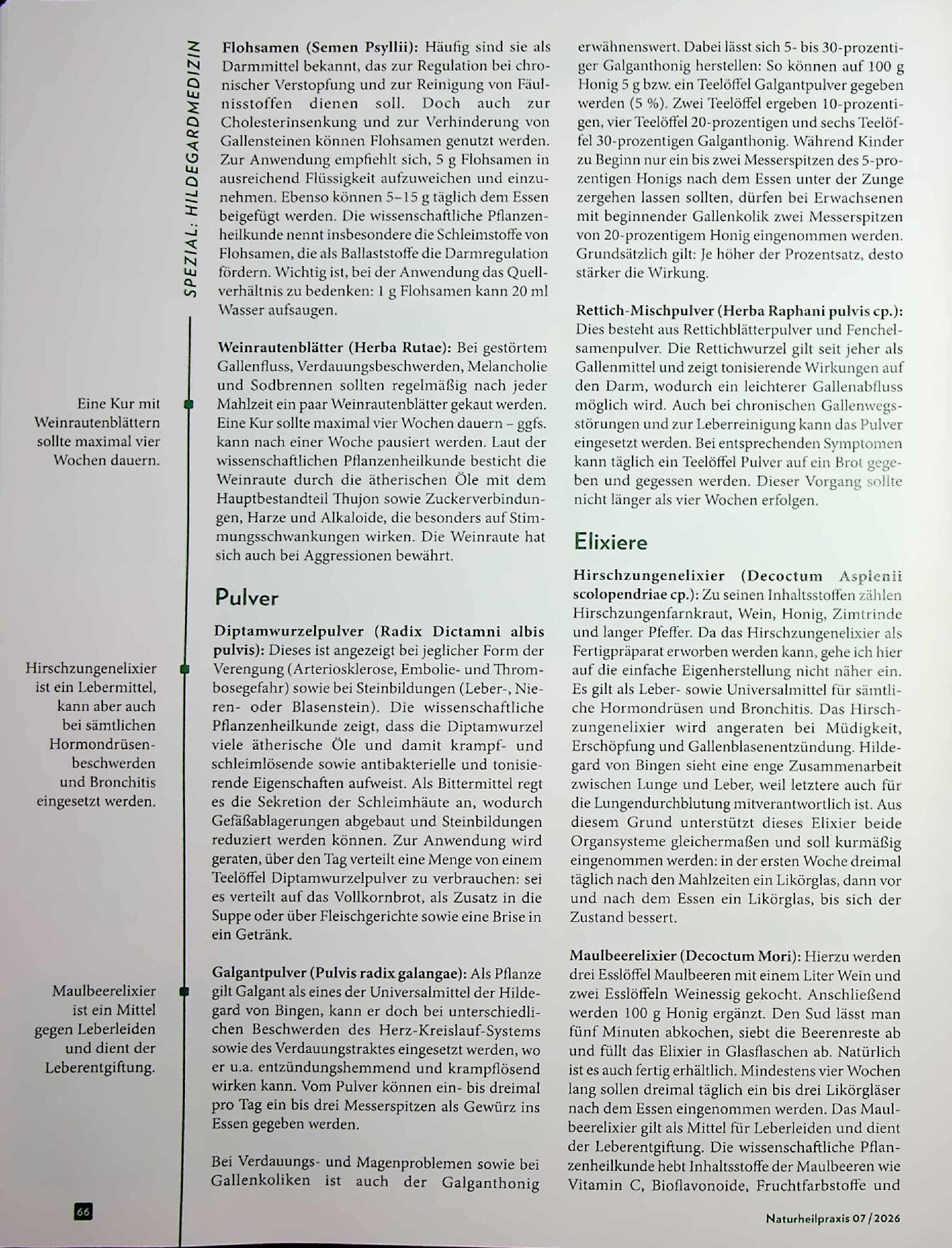 Vorschauseite 3: Leber-Gallen-Reset. Vielfältige Ideen aus der Hildegardmedizin