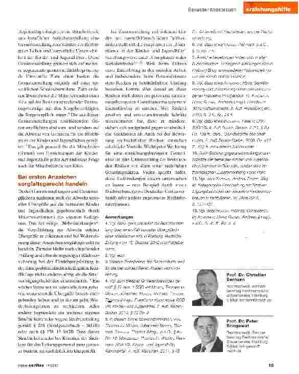 Vorschauseite 5: Wer wegschaut, macht sich strafbar