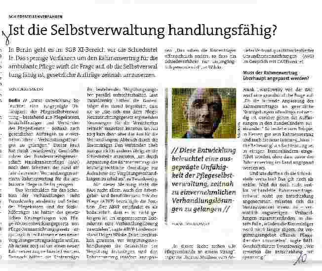 Vorschauseite 1: Ist die Selbstverwaltung handlungsfähig?