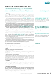 Vorschauseite 1: Empfehlung des Fachausschusses Qualität (122) Stellenbeschreibung für Mitarbeiter