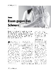 Vorschauseite 1: Rheuma essen gegen den Schmerz