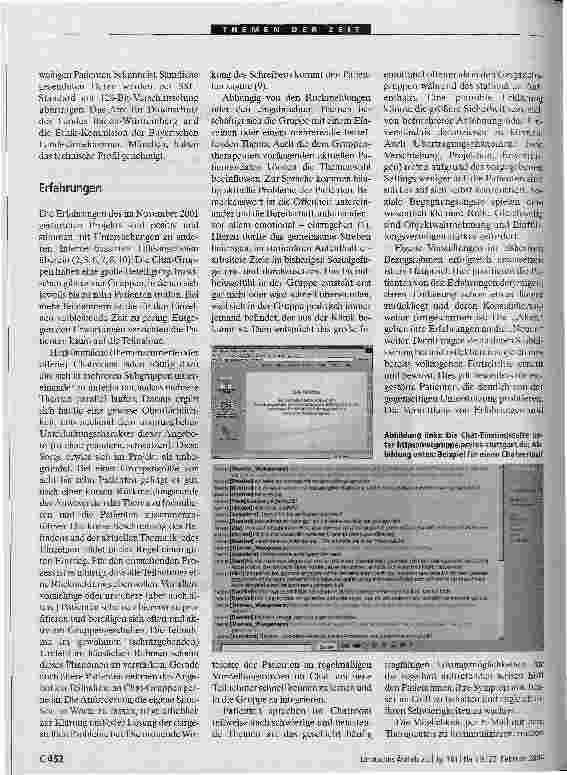 Vorschauseite 2: Chat-Gruppe als Brücke in den Alltag