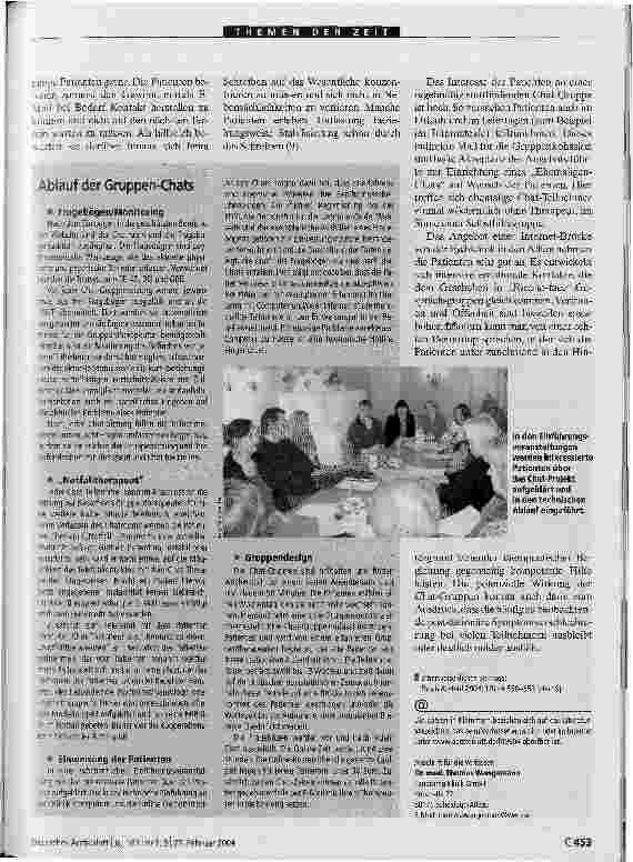 Vorschauseite 3: Chat-Gruppe als Brücke in den Alltag