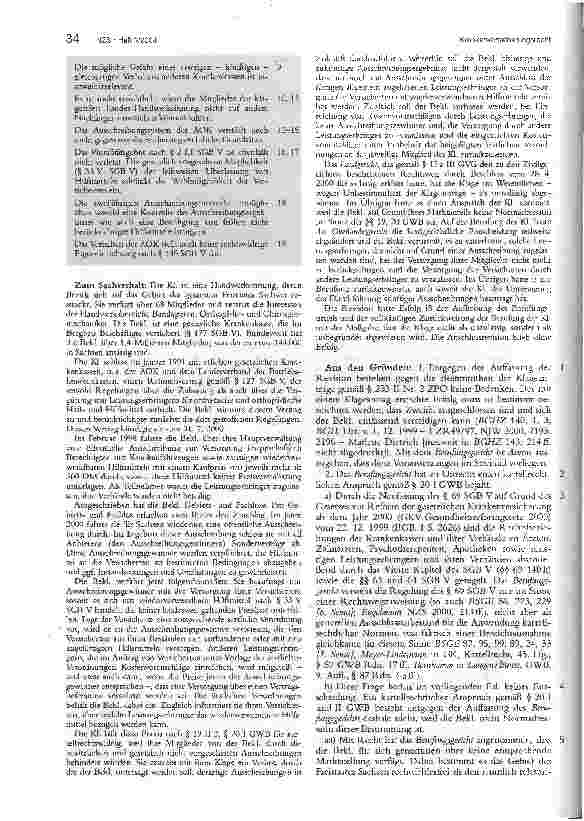 Vorschauseite 2: Wiederverwendbare Hilfsmittel - Anwendbarkeit kartellrechtlicher Vorschriften BGH, Urteil v. 24.6.2003