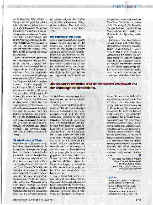 Vorschauseite 2: Ärzte üben Kritik an ihrer Ausbildung