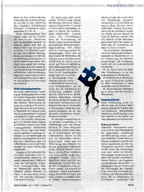 Vorschauseite 2: Eine Position für Brückenbauer