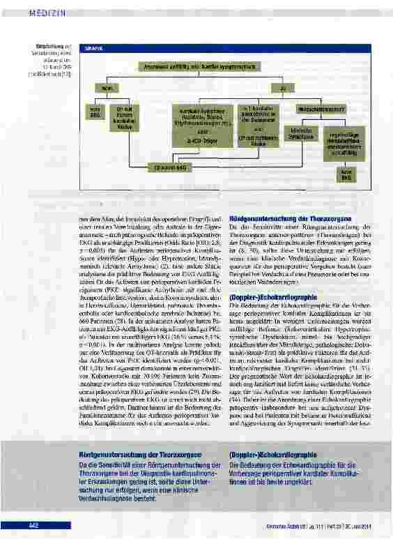 Vorschauseite 6: Präoperative Risikoevaluation - von der Routinediagnostik zur patientenorientierten Strategie