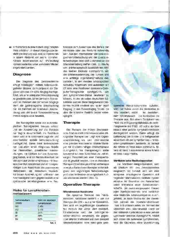 Vorschauseite 4: Zervixkarzinom
