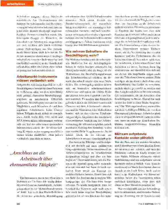 Vorschauseite 2: Das Gefühl, wieder gebraucht zu werden