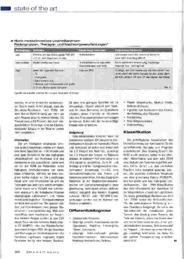 Vorschauseite 3: BLASENKARZINOM