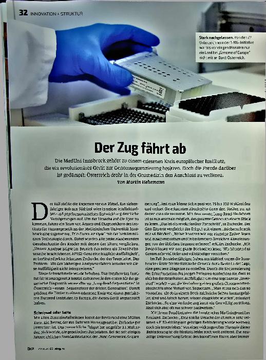 Vorschauseite 1: Der Zug fährt ab.