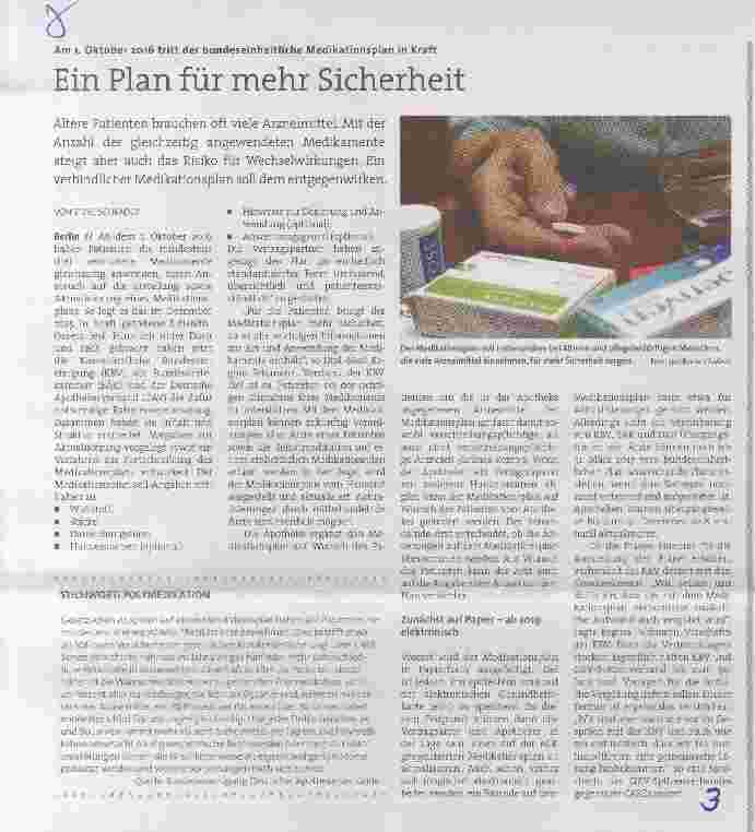 Vorschauseite 1: Ein Plan für mehr Sicherheit