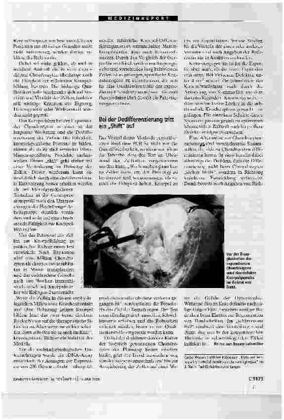 Vorschauseite 2: Auf dem Weg zu einer funktioneilen Kontrolle