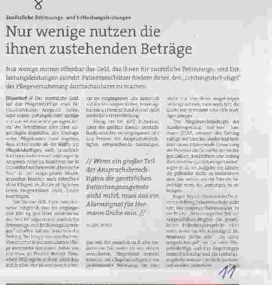 Vorschauseite 1: Nur wenige nutzen die ihnen zustehenden Beträge