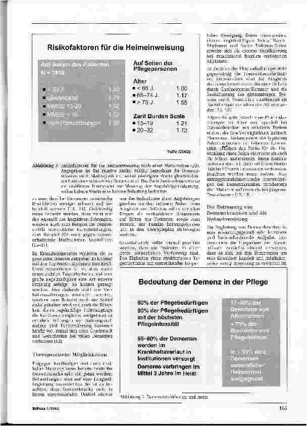 Vorschauseite 3: Demenz: das Wichtigste für die Praxis - Therapeutische Möglichkeiten und Unterstützungsangebote