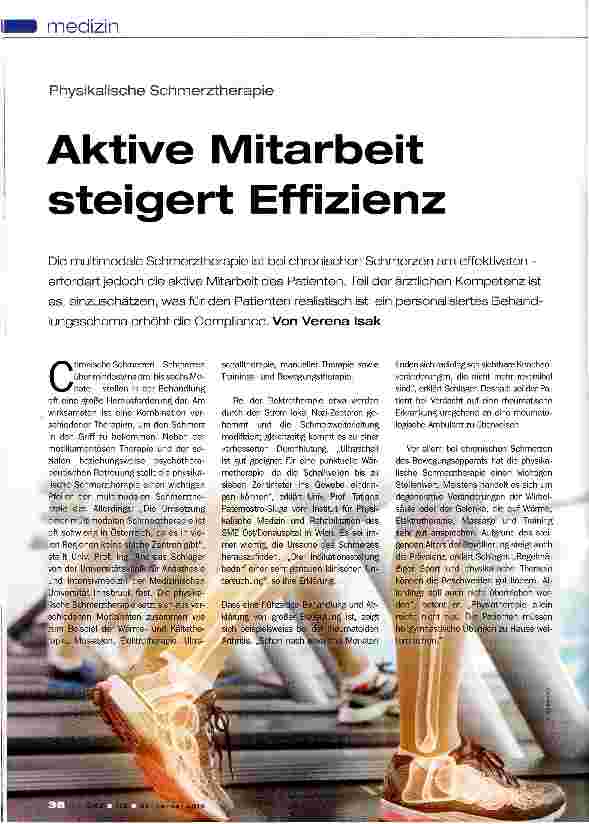 Vorschauseite 1: Aktive Mitarbeit steigert Effizienz