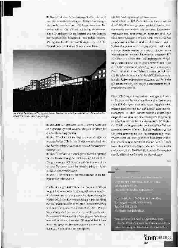 Vorschauseite 2: Rehabilitation: Leistungen messen und transparent machen