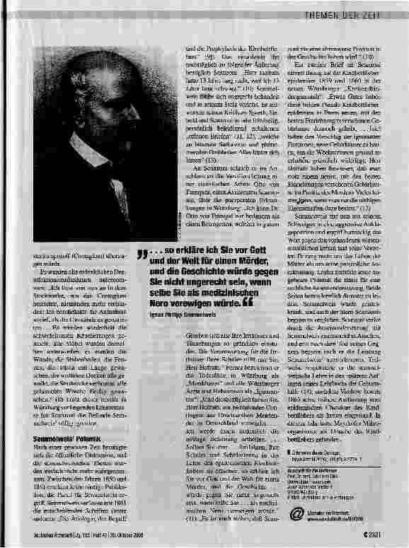 Vorschauseite 3: Herr Hofrath hatte 13 Jahre lang recht, weil ich 13 Jahre lang schwieg