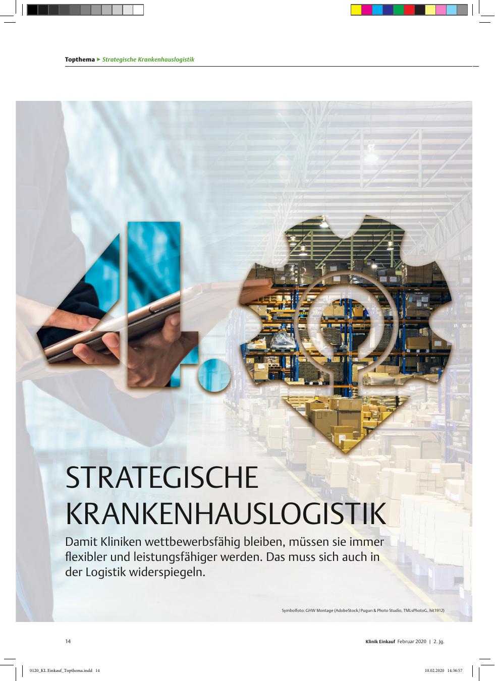 Vorschauseite 1: Strategische Krankenhauslogistik: Logistikstrategie 2025 im Krankenhaus